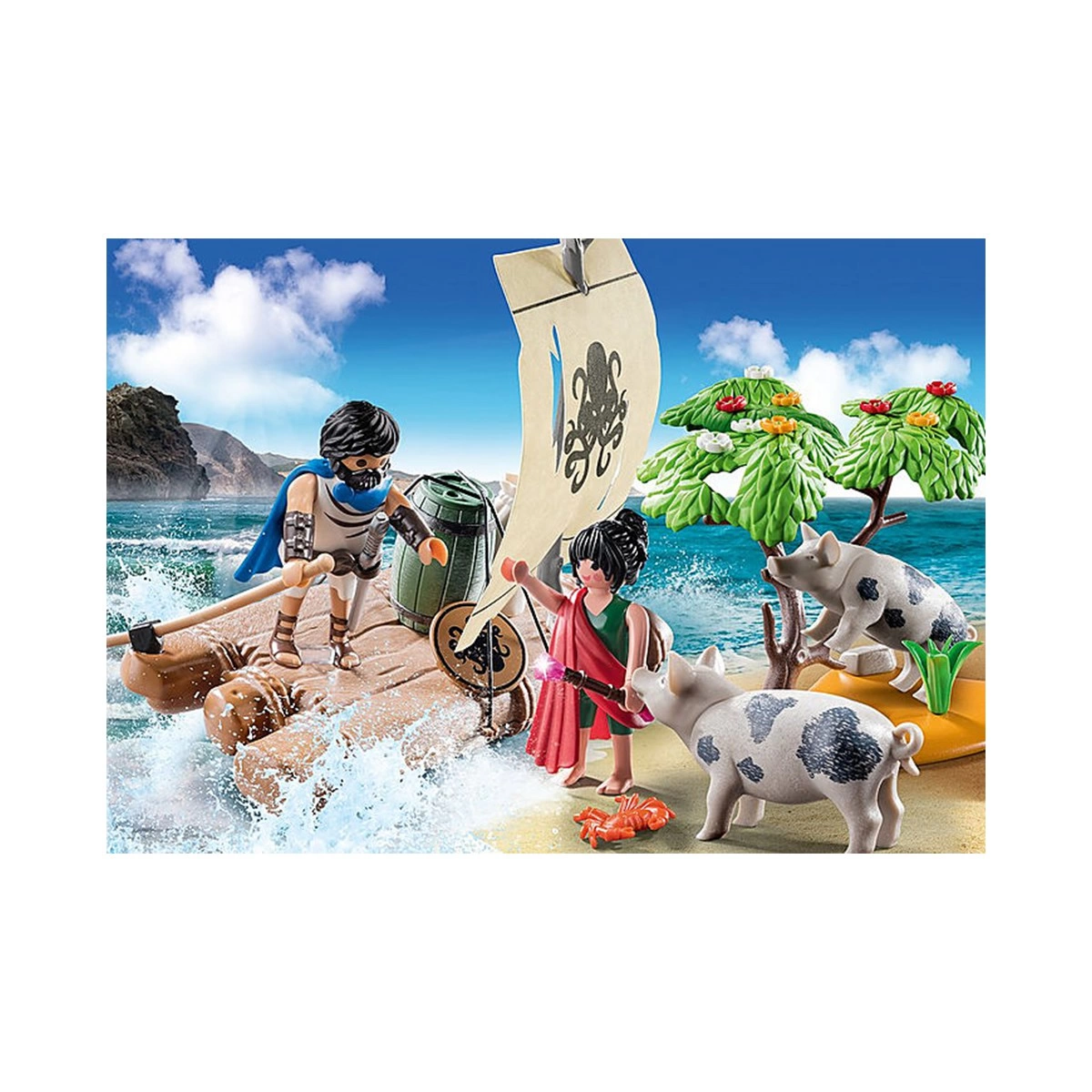 PLAYMOBIL Ο ΟΔΥΣΣΕΑΣ ΚΑΙ Η ΚΙΡΚΗ 70468