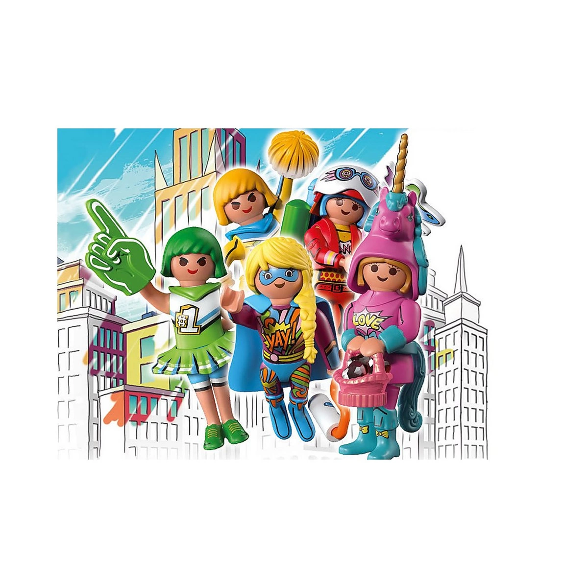 PLAYMOBIL SURPRISE BOX COMIC WORLD 70478