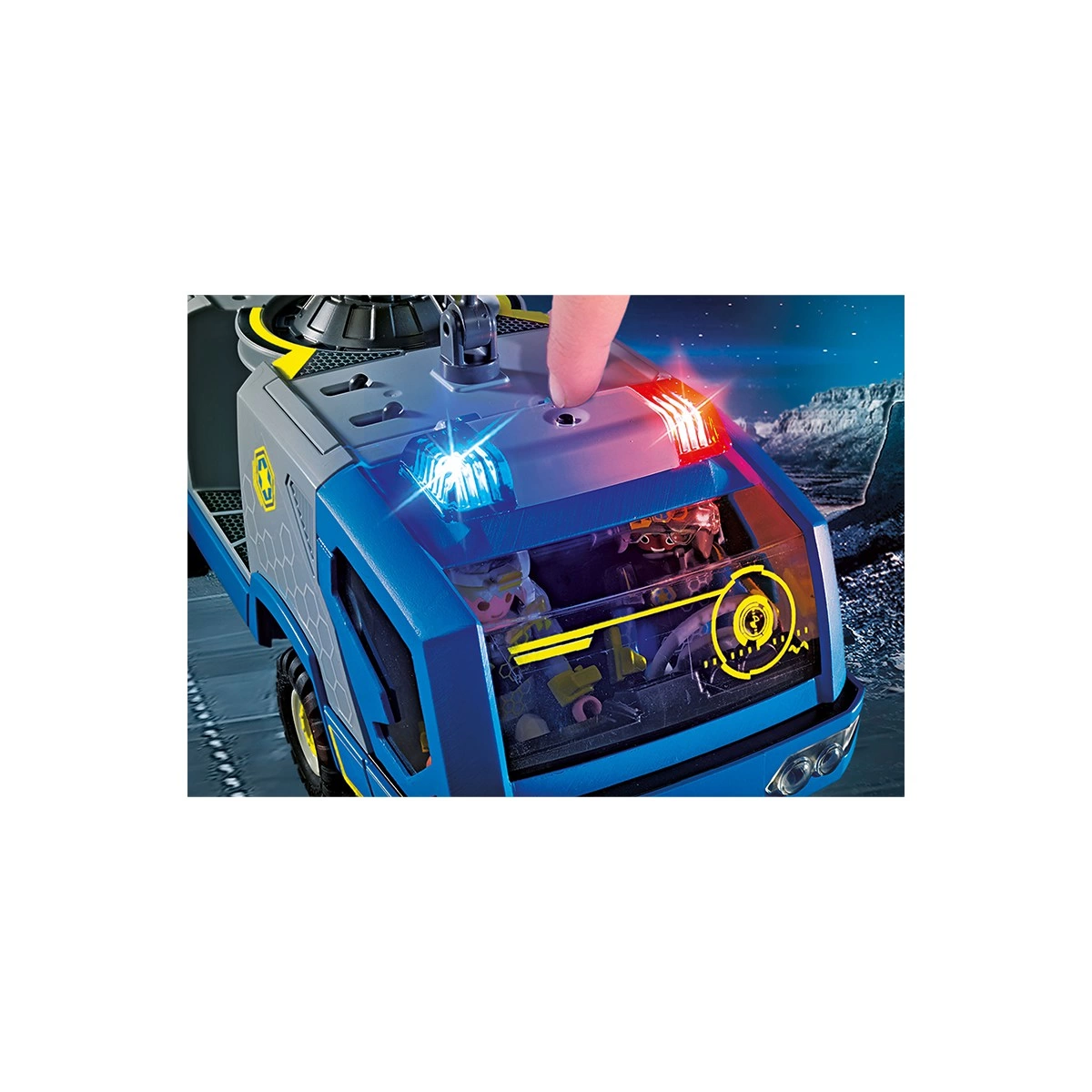 PLAYMOBIL OXHMA GALAXY POLICE 70018