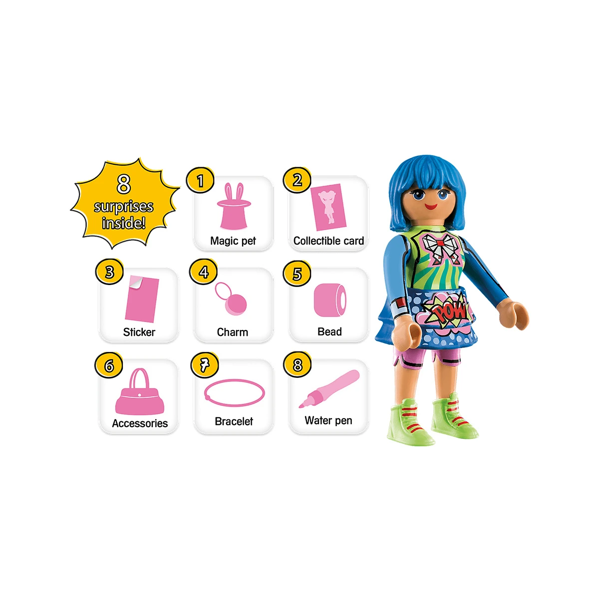 PLAYMOBIL ΚΛΑΡΑ COMIC WORLD 70477