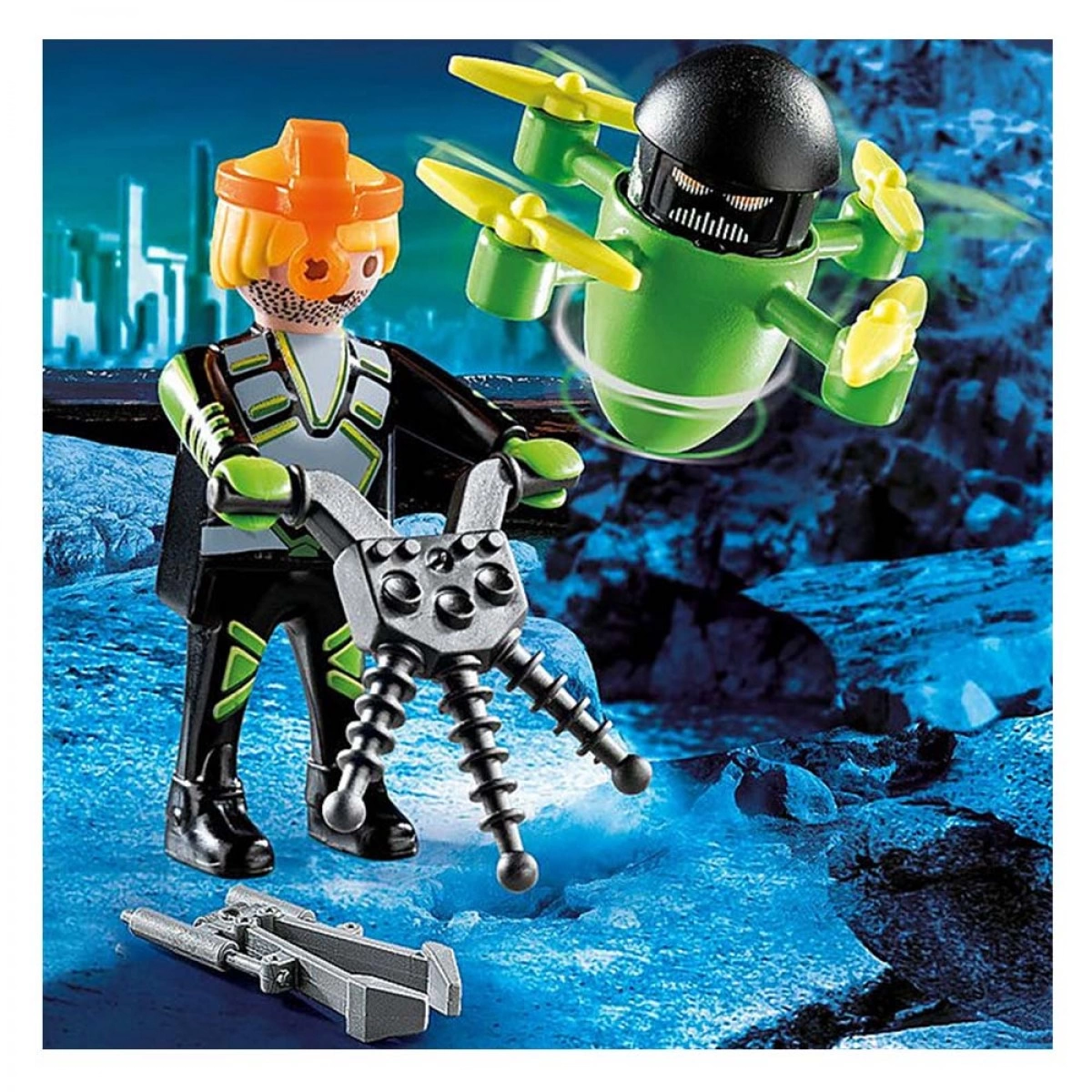 PLAYMOBIL ΜΥΣΤΙΚΟΣ ΠΡΑΚΤΟΡΑΣ ΜΕ DRONE 70248