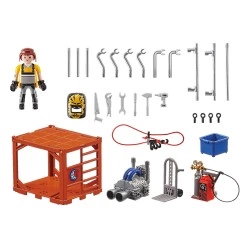PLAYMOBIL ΚΑΤΑΣΚΕΥΑΣΤΗΣ CONTAINER 70774