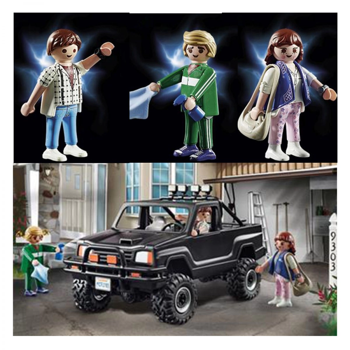 PLAYMOBIL BACK TO THE FUTURE ΟΧΗΜΑ PICK-UP MARTY 70633