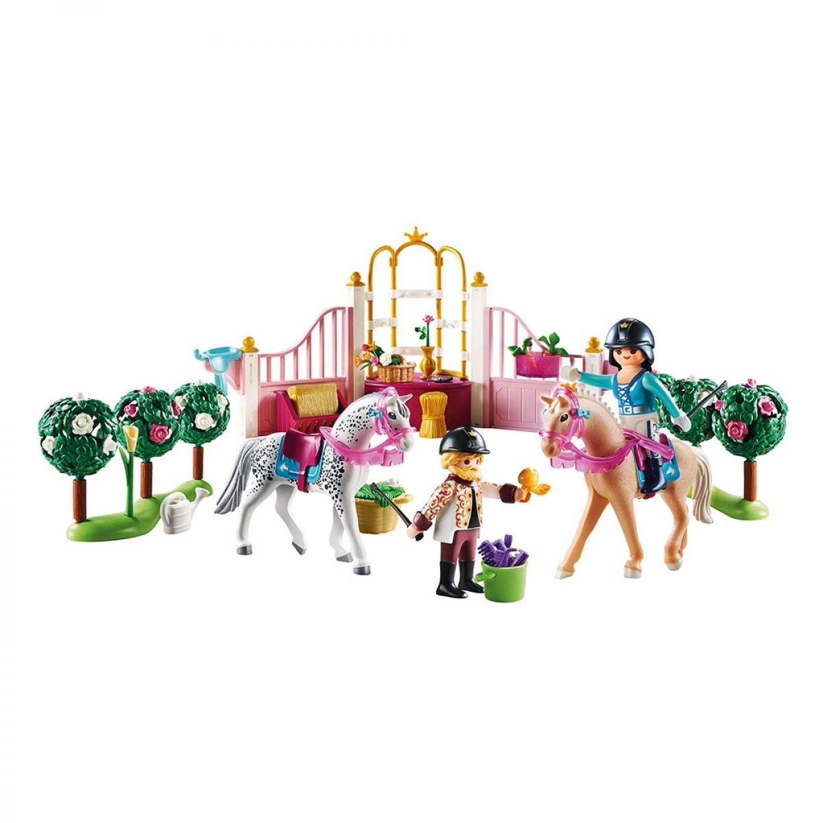 PLAYMOBIL ΜΑΘΗΜΑΤΑ ΙΠΠΑΣΙΑΣ ΣΤΟΝ ΒΑΣΙΛΙΚΟ ΣΤΑΒΛΟ 70450