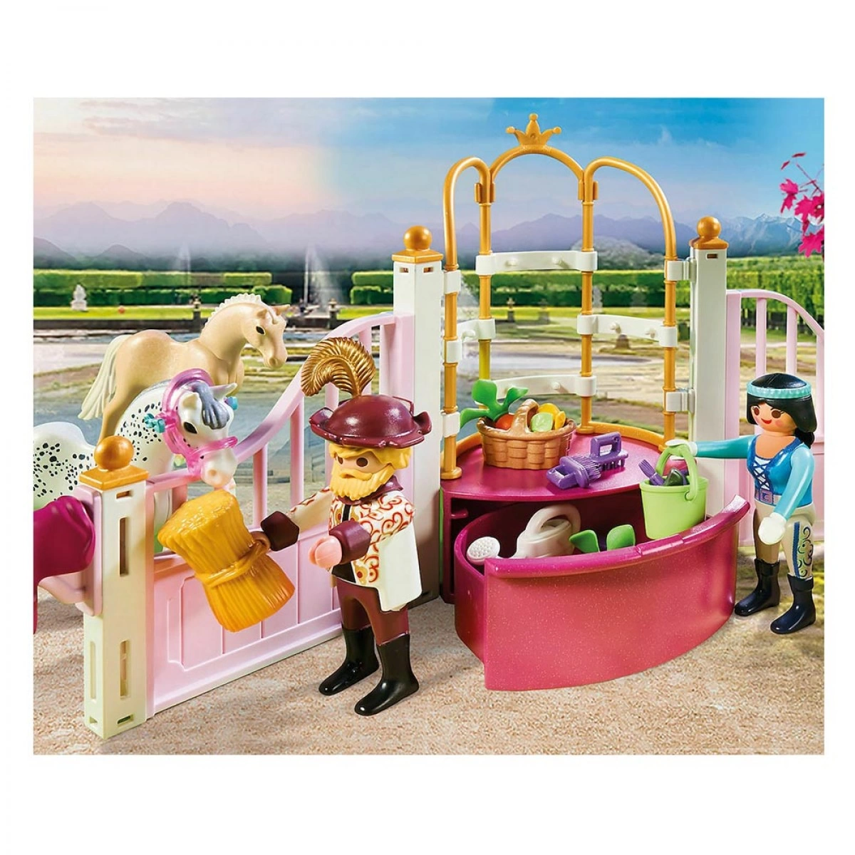 PLAYMOBIL ΜΑΘΗΜΑΤΑ ΙΠΠΑΣΙΑΣ ΣΤΟΝ ΒΑΣΙΛΙΚΟ ΣΤΑΒΛΟ 70450