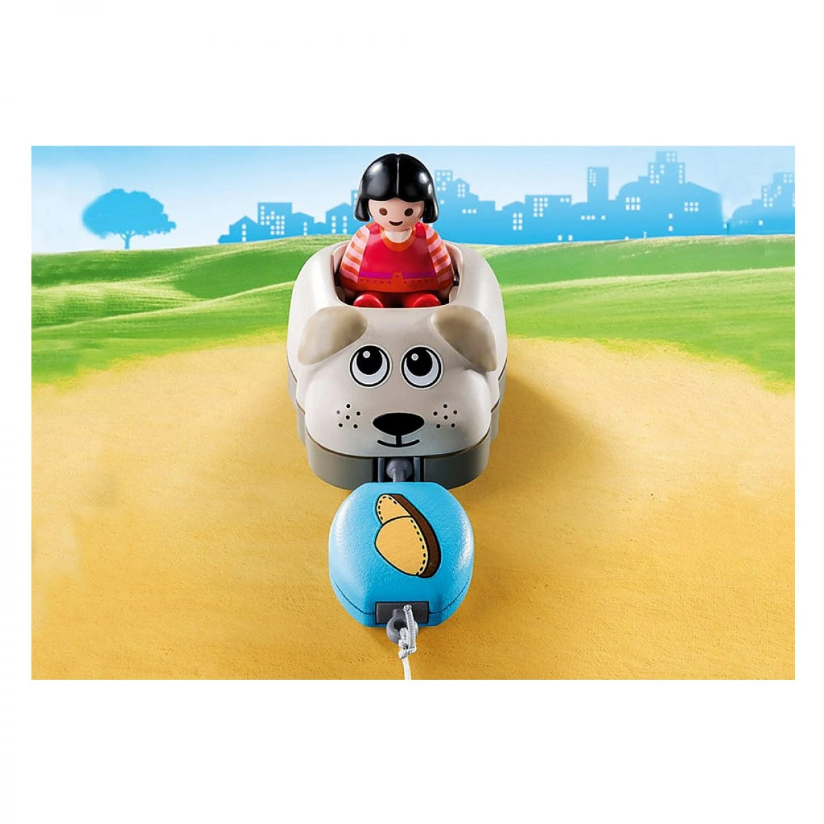 PLAYMOBIL ΤΡΕΝΑΚΙ ΜΕ ΒΑΓΟΝΙ-ΣΚΥΛΑΚΙ 70406