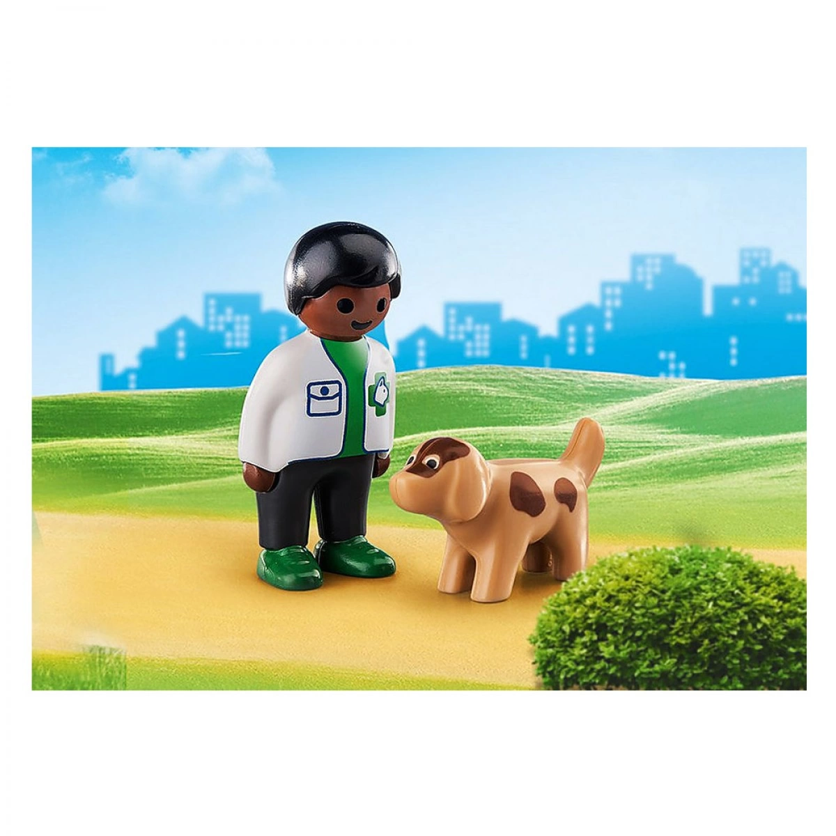 PLAYMOBIL ΚΤΗΝIΑΤΡΟΣ ΜΕ ΣΚΥΛAΚΙ 70407