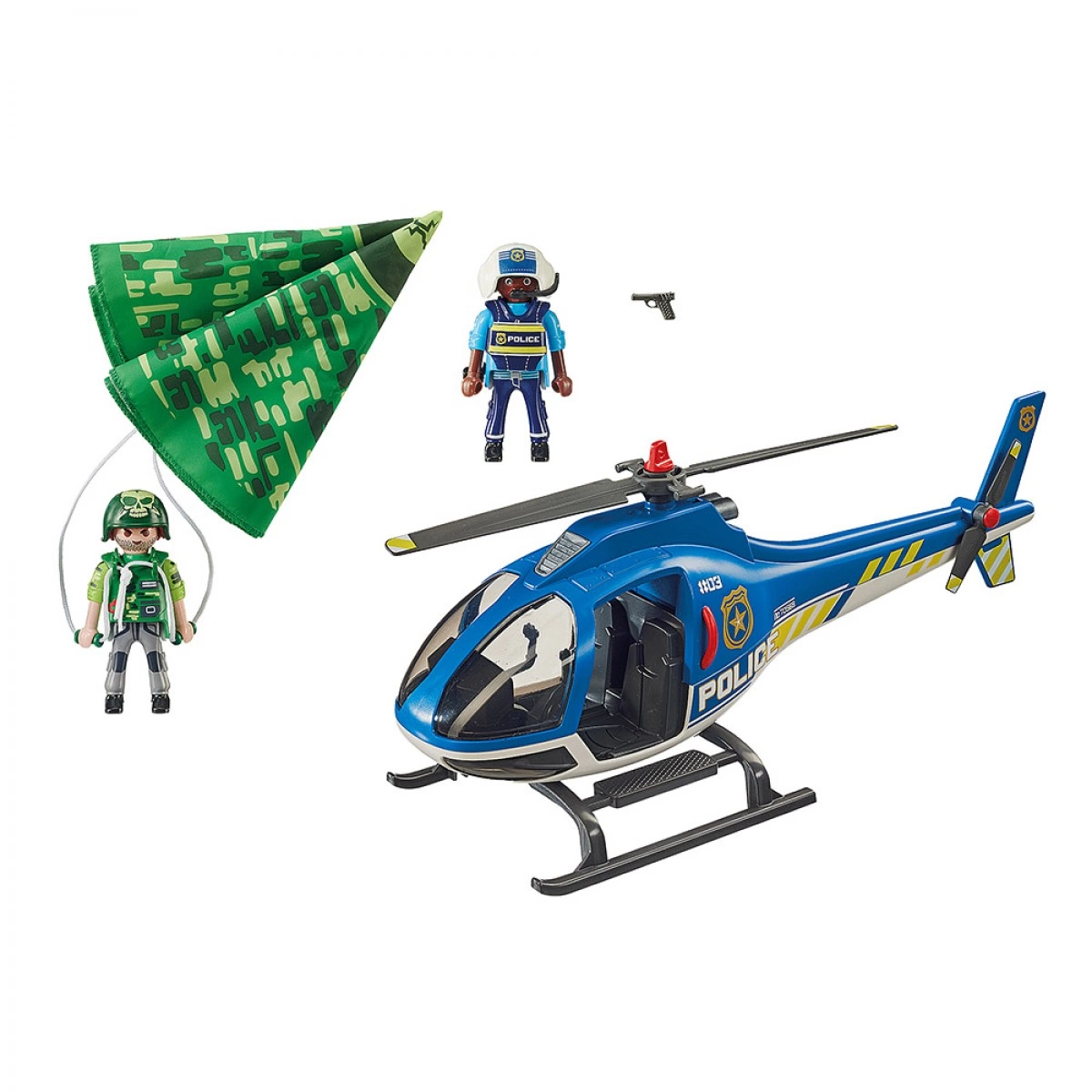 PLAYMOBIL ΕΝΑΕΡΙΑ ΑΣΤΥΝΟΜΙΚΗ ΚΑΤΑΔΙΩΞΗ 70569