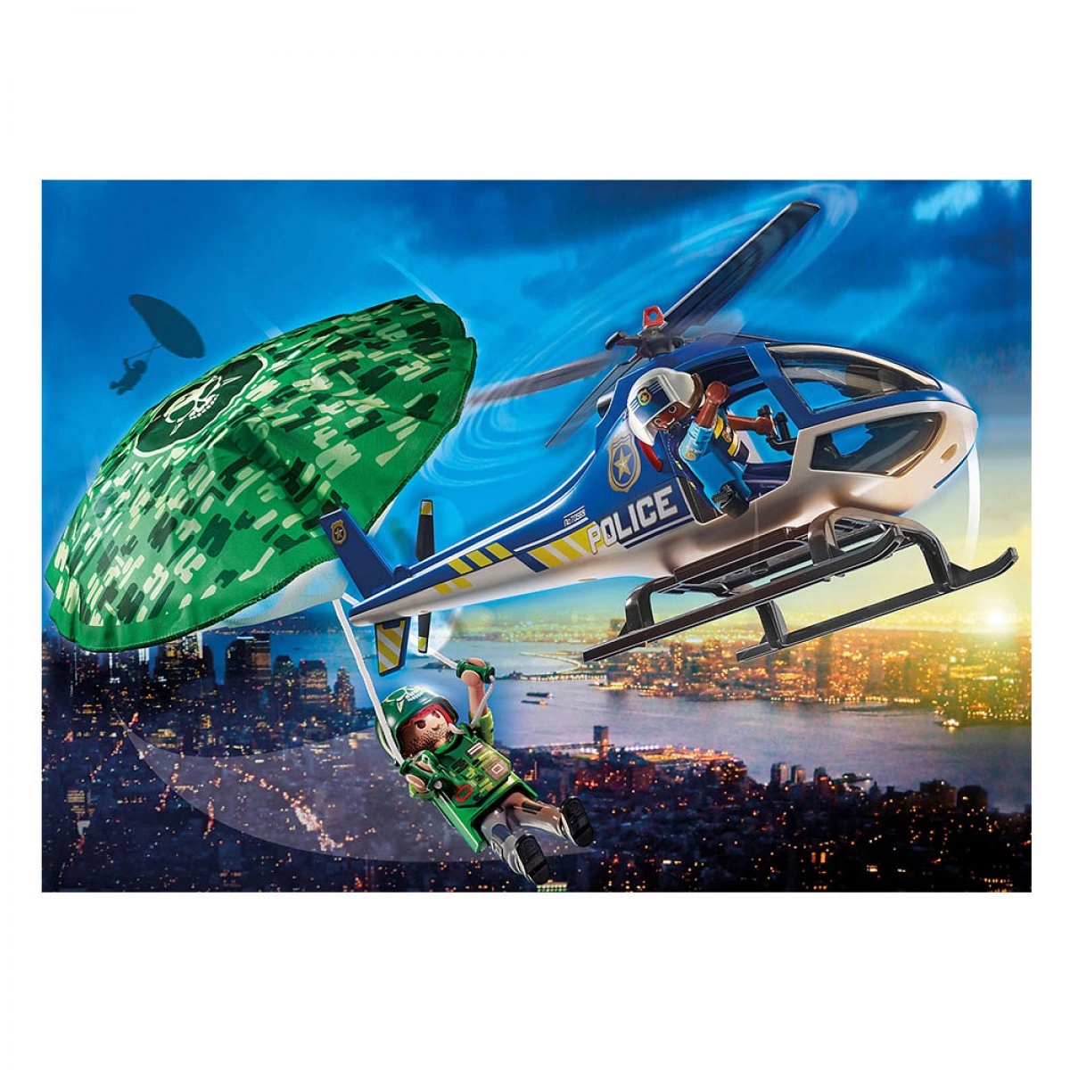 PLAYMOBIL ΕΝΑΕΡΙΑ ΑΣΤΥΝΟΜΙΚΗ ΚΑΤΑΔΙΩΞΗ 70569