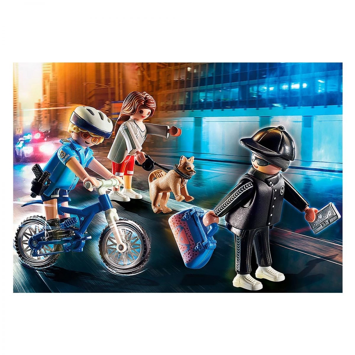 PLAYMOBIL ΑΣΤΥΝΟΜΙΚΟΣ ΜΕ ΠΟΔΗΛΑΤΟ ΚΑΙ ΠΟΡΤΟΦΟΛΑΣ 70573