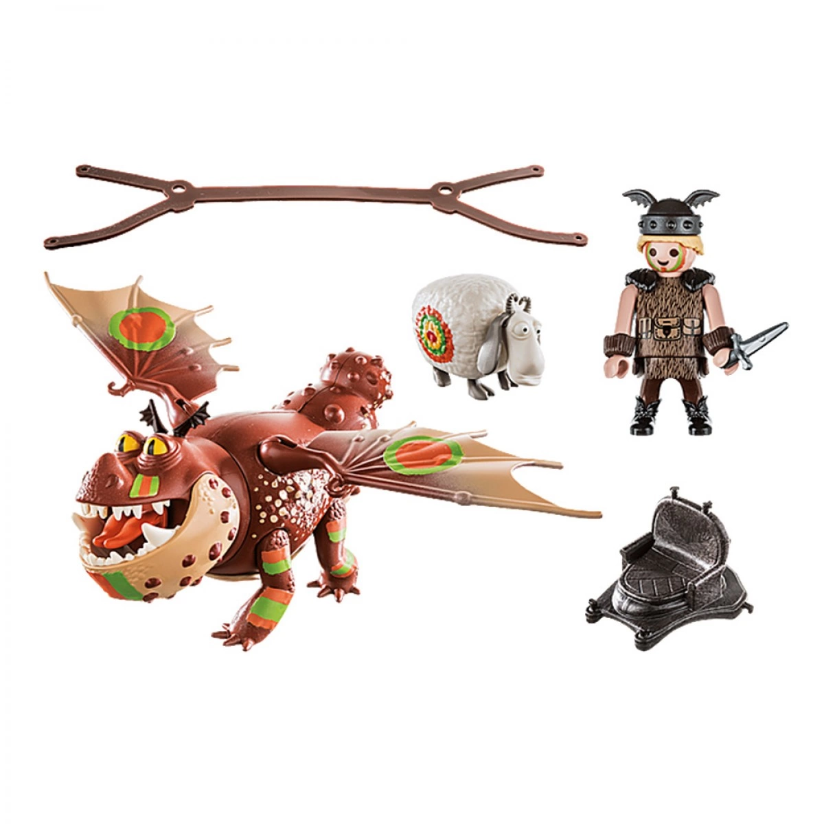PLAYMOBIL ΛΕΠΙΑΣ ΚΑΙ ΧΟΝΤΡΟΚΕΦΑΛΟΣ 70729
