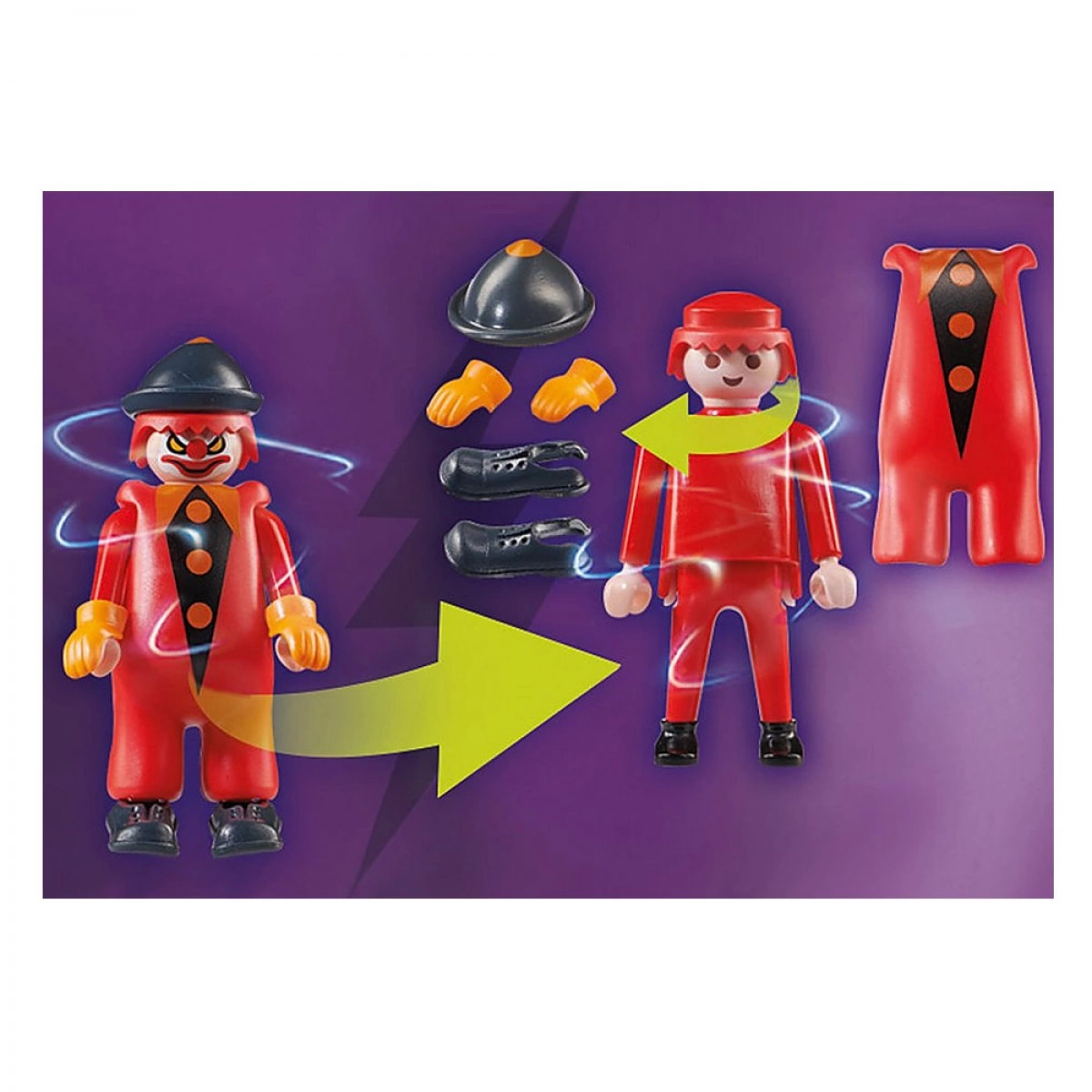 PLAYMOBIL ΠΕΡΙΠΕΤΕΙΑ ΜΕ ΤΟΝ GHOST CLOWN 70710