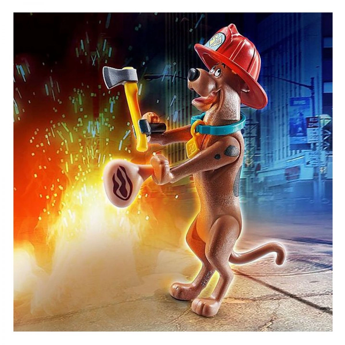 PLAYMOBIL ΣΥΛΛΕΚΤΙΚΗ ΦΙΓΟΥΡΑ SCOOBY ΠΥΡΟΣΒΕΣΤΗΣ 70712