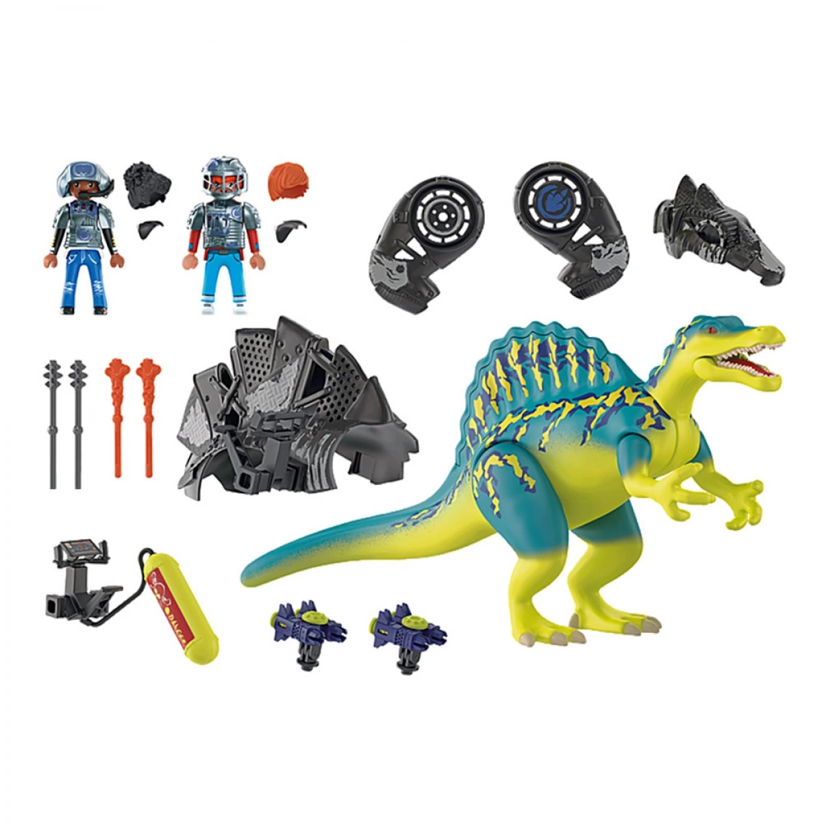 PLAYMOBIL ΣΠΙΝΟΣΑΥΡΟΣ ΜΕ ΔΙΠΛΗ ΠΑΝΟΠΛΙΑ 70625