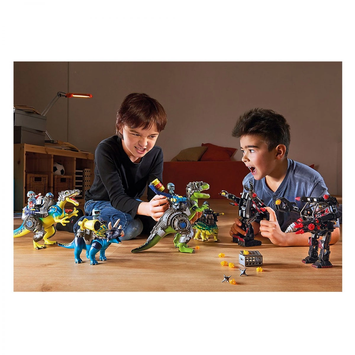 PLAYMOBIL ΑΓΚΥΛΟΣΑΥΡΟΣ ΜΕ ΜΑΧΗΤΗ ΕΝΑΝΤΙΟΝ ΡΟΜΠΟΤ 70626