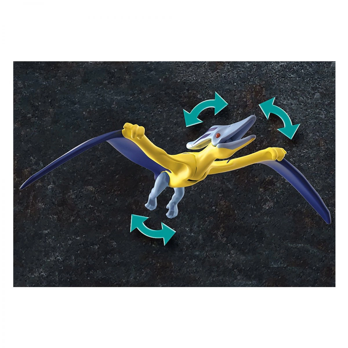 PLAYMOBIL ΠΤΕΡΟΔΑΧΤΥΛΟΣ ΚΑΙ ΜΑΧΗΤΕΣ ΜΕ DRONE 70628