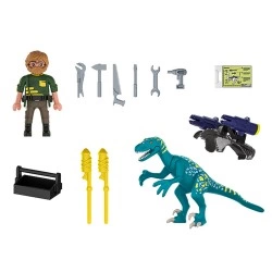 PLAYMOBIL ΔΕΙΝΟΝΥΧΟΣ ΜΕ ΤΟΝ ΘΕΙΟ ROB 70629