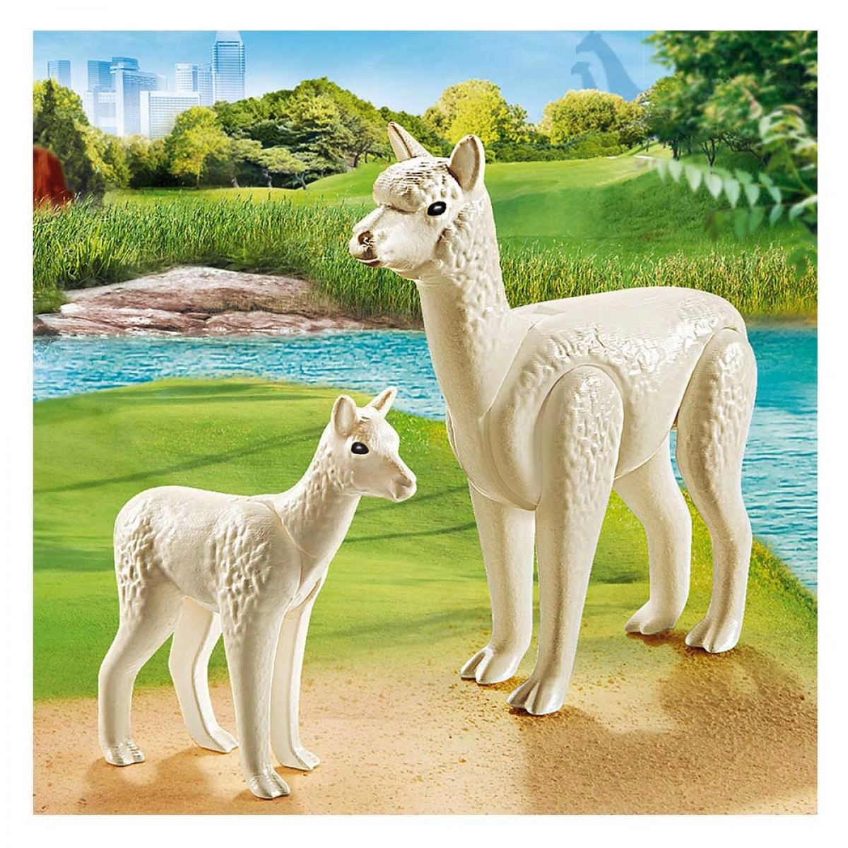 PLAYMOBIL ΑΛΠΑΚΑ ΜΕ ΤΟ ΜΙΚΡΟ ΤΟΥ 70350