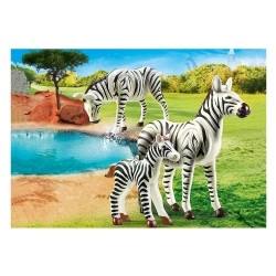 PLAYMOBIL ΔΥΟ ΖΕΒΡΕΣ ΜΕ ΤΟ ΜΙΚΡΟ ΤΟΥΣ 70356