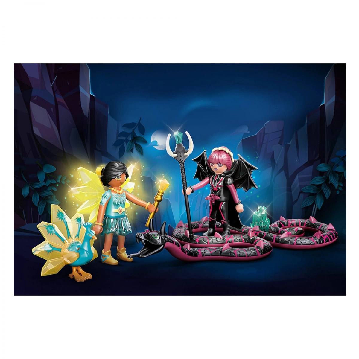 PLAYMOBIL CRYSTAL FAIRY ΚΑΙ BAT FAIRY & ΜΑΓΙΚΑ ΖΩΑ 70803