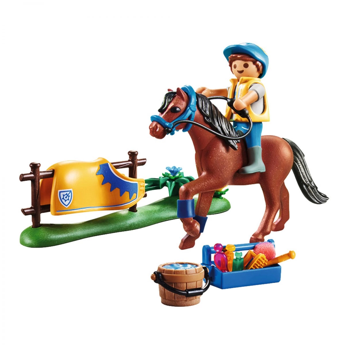 PLAYMOBIL ΑΝΑΒΑΤΡΙΑ ΜΕ WELSH ΠΟΝΥ 70523