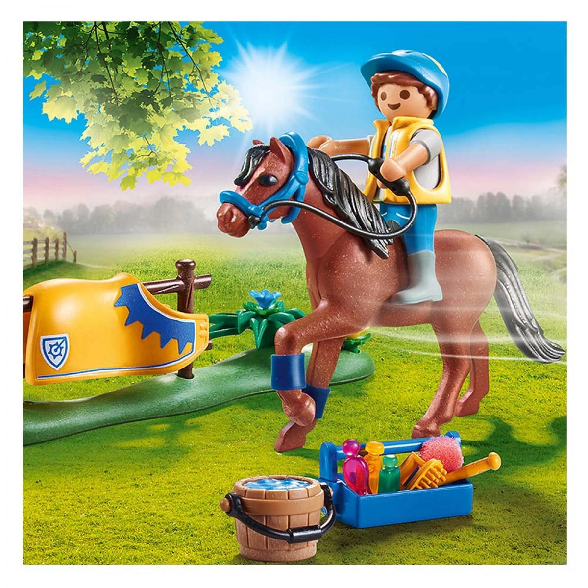PLAYMOBIL ΑΝΑΒΑΤΡΙΑ ΜΕ WELSH ΠΟΝΥ 70523
