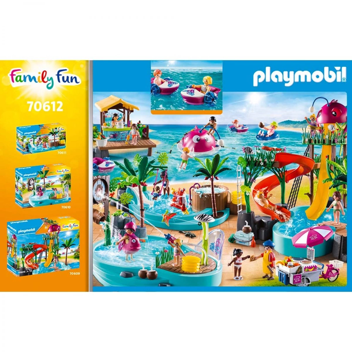 PLAYMOBIL ΠΛΩΤΟ ΜΠΑΡ ΚΑΙ ΠΑΡΑΘΕΡΙΣΤΕΣ 70612