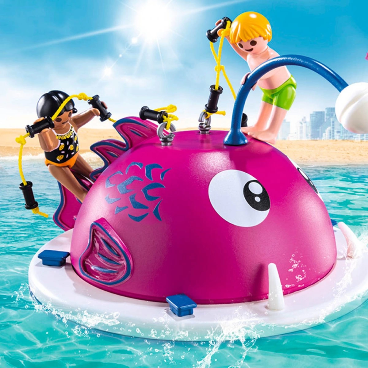 PLAYMOBIL ΠΛΩΤΟ ΦΟΥΣΚΩΤΟ ΠΑΡΚΟ 70613