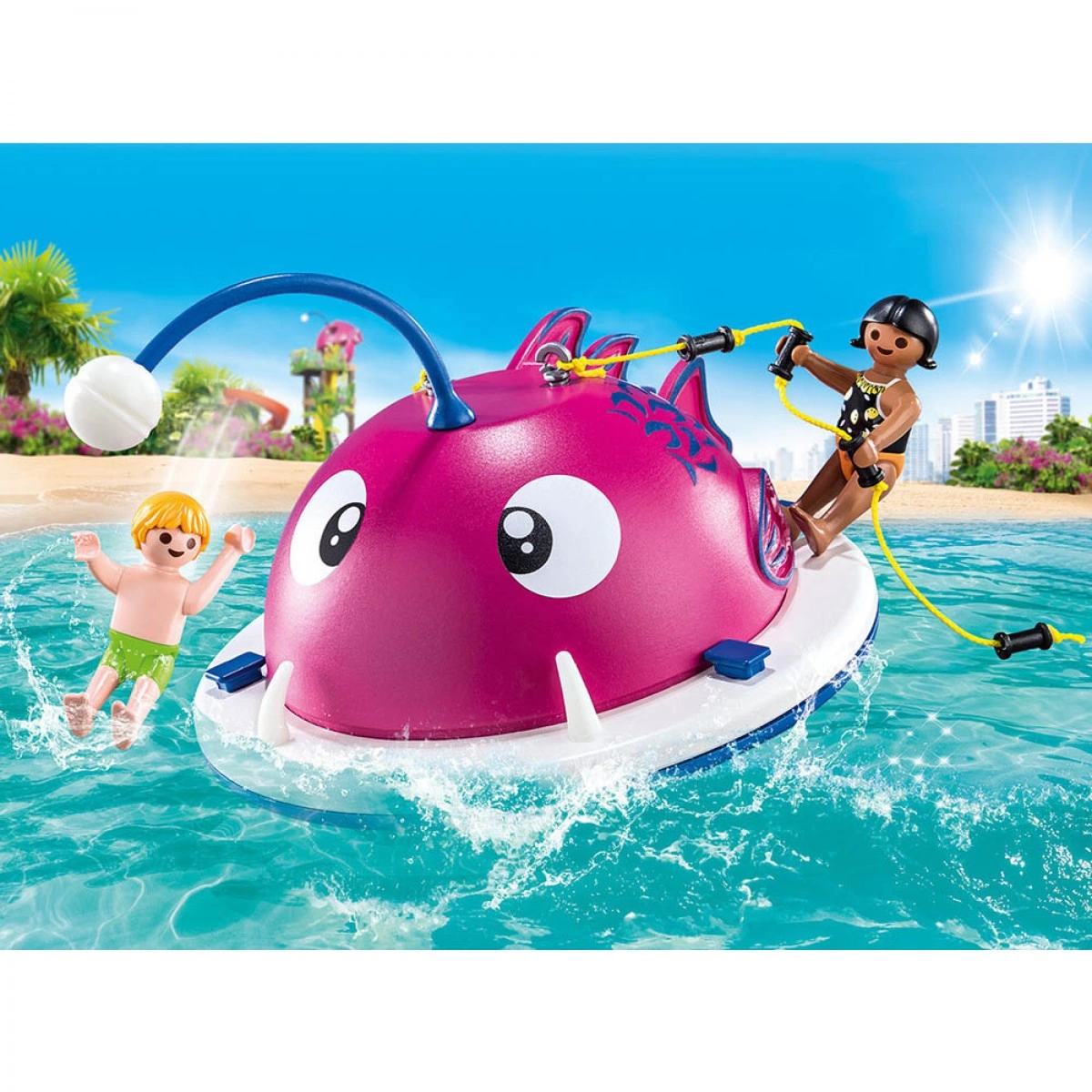 PLAYMOBIL ΠΛΩΤΟ ΦΟΥΣΚΩΤΟ ΠΑΡΚΟ 70613
