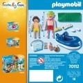 PLAYMOBIL ΠΑΡΑΘΕΡΙΣΤΗΣ ΜΕ ΦΟΥΣΚΩΤΗ ΚΟΥΛΟΥΡΑ 70112