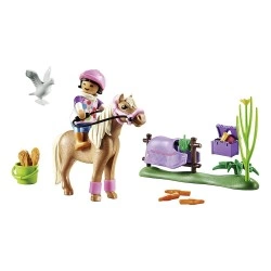 PLAYMOBIL ΑΝΑΒΑΤΡΙΑ ΜΕ ΠΟΝΥ ICELANDIC 70514