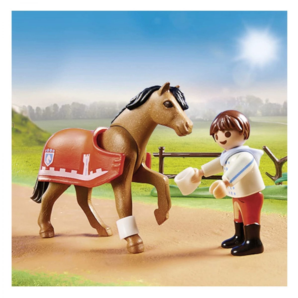 PLAYMOBIL ΑΝΑΒΑΤΗΣ ΜΕ ΠΟΝΥ CONNEMARA 70516