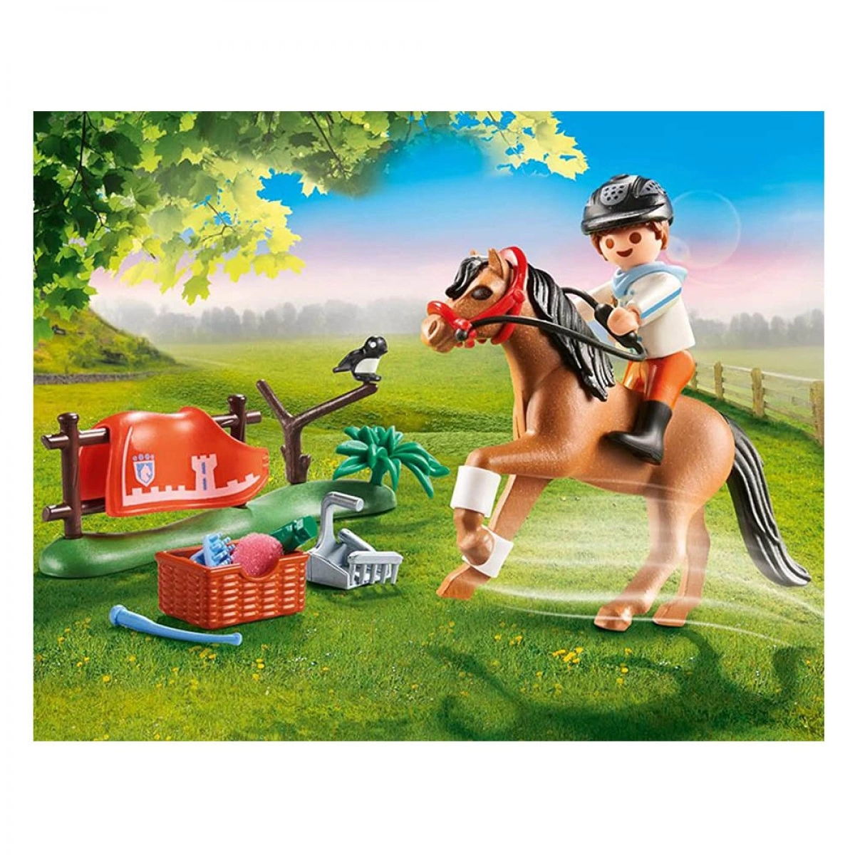 PLAYMOBIL ΑΝΑΒΑΤΗΣ ΜΕ ΠΟΝΥ CONNEMARA 70516