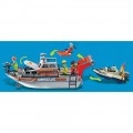 PLAYMOBIL ΕΠΙΧΕΙΡΗΣΗ ΠΥΡΟΣΒΕΣΗΣ/ΣΚΑΦΟΣ ΔΙΑΣΩΣΗΣ 70140
