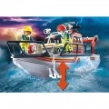 PLAYMOBIL ΕΠΙΧΕΙΡΗΣΗ ΠΥΡΟΣΒΕΣΗΣ/ΣΚΑΦΟΣ ΔΙΑΣΩΣΗΣ 70140