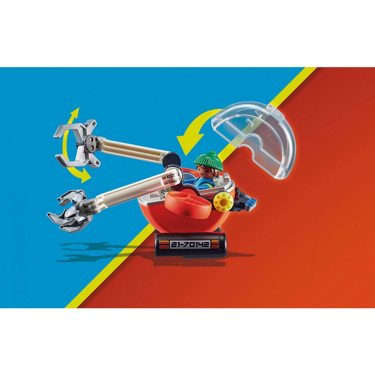 PLAYMOBIL ΕΠΙΧΕΙΡΗΣΗ ΥΠΟΒΡΥΧΙΟΥ ΚΑΘΑΡΙΣΜΟΥ 70142