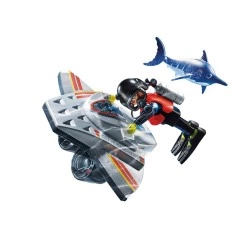 PLAYMOBIL ΕΠΙΧΕΙΡΗΣΗ ΔΙΑΣΩΣΗΣ ΜΕ ΚΑΤΑΔΥΤΙΚΟ SCOOTER 70145