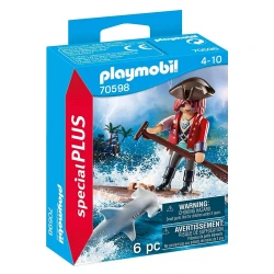 PLAYMOBIL ΠΕΙΡΑΤΗΣ ΜΕ ΣΧΕΔΙΑ & ΣΦΥΡΟΚΕΦ. ΚΑΡΧΑΡΙΑΣ 70598