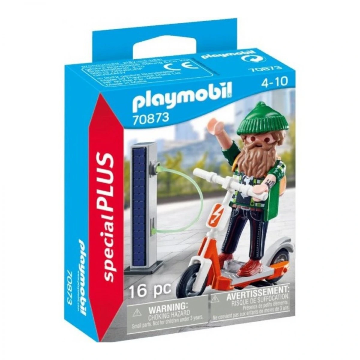 PLAYMOBIL ΧΙΠΣΤΕΡ ΜΕ ΗΛΕΚΤΡΙΚΟ ΣΚΟΥΤΕΡ 70873