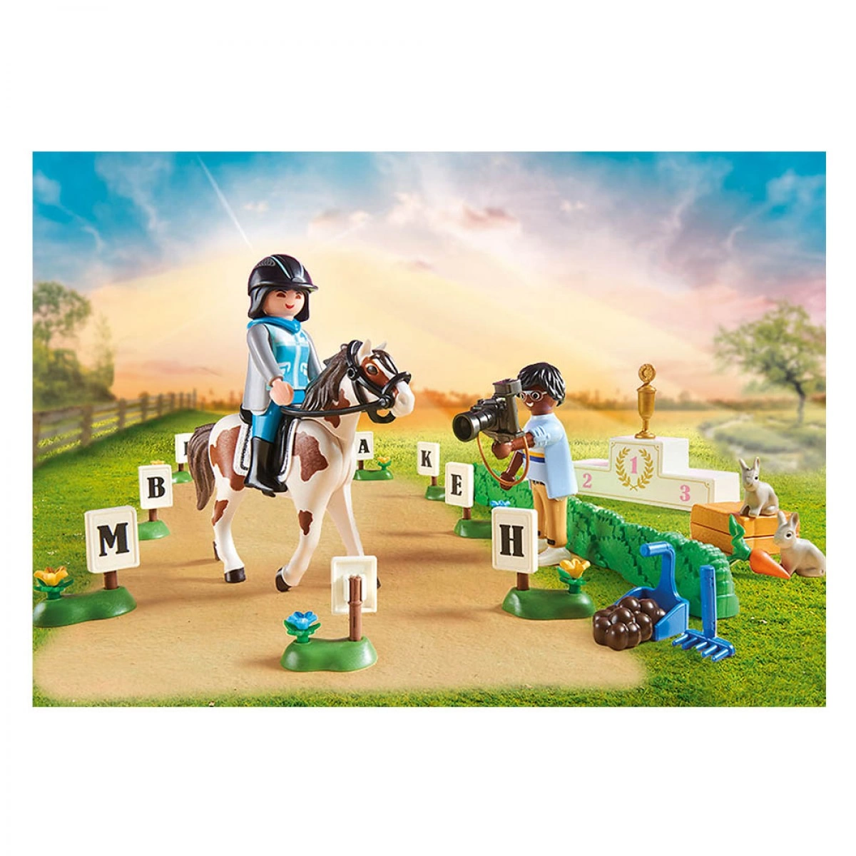 PLAYMOBIL ΙΠΠΙΚΟΙ ΑΓΩΝΕΣ 70996