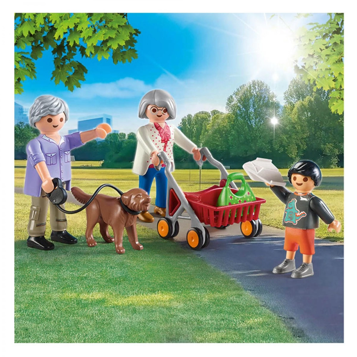 PLAYMOBIL ΠΑΠΠΟΥΣ ΚΑΙ ΓΙΑΓΙΑ ΜΕ ΕΓΓΟΝΑΚΙ 70990