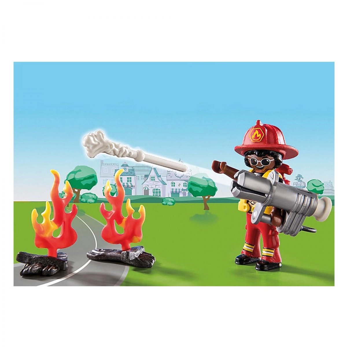 PLAYMOBIL DUCK ON CALL-ΕΠΙΧΕΙΡΗΣΗ ΠΥΡΟΣΒΕΣΤΙΚΗΣ ΔΙΑΣΩΣΗ ΓΑΤΑΣ 70917