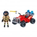 PLAYMOBIL ΠΥΡΟΣΒΕΣΤΗΣ ΜΕ ΓΟΥΡΟΥΝΑ 4X4 71090