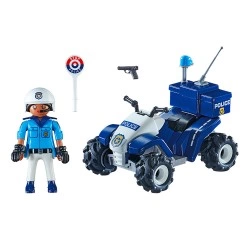 PLAYMOBIL ΑΣΤΥΝΟΜΙΚΟΣ  ΜΕ ΓΟΥΡΟΥΝΑ 4X4 71092