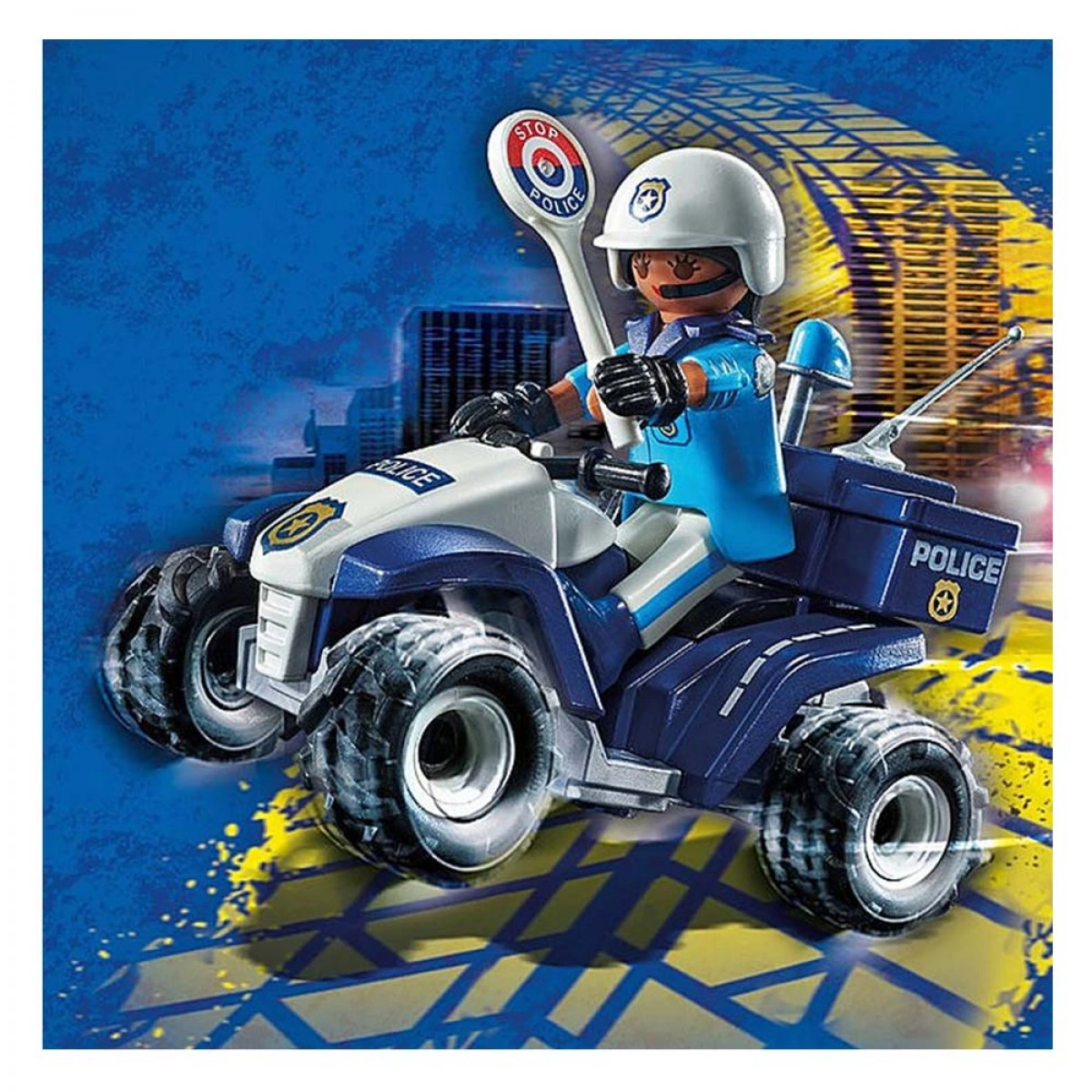 PLAYMOBIL ΑΣΤΥΝΟΜΙΚΟΣ  ΜΕ ΓΟΥΡΟΥΝΑ 4X4 71092