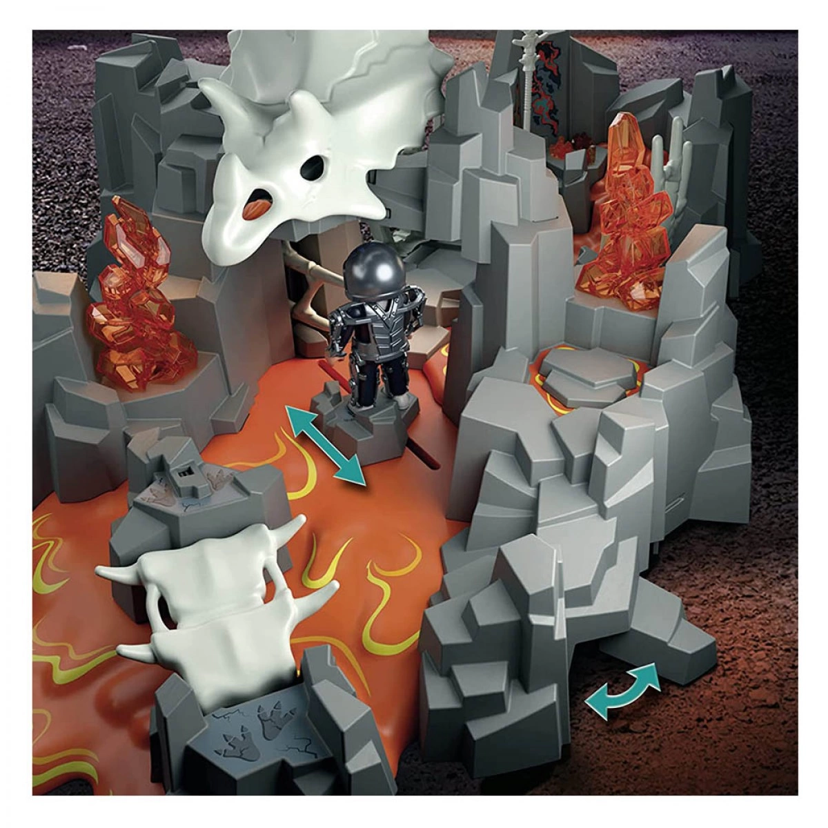 PLAYMOBIL ΦΥΛΑΚΑΣ ΤΗΣ ΠΗΓΗΣ ΤΗΣ ΛΑΒΑΣ 70926