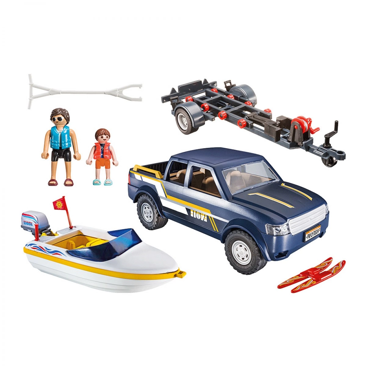 PLAYMOBIL ΦΟΡΤΗΓΑΚΙ ΜΕ ΤΡΕΙΛΕΡ ΚΑΙ ΤΑΧΥΠΛΟΟ 70534