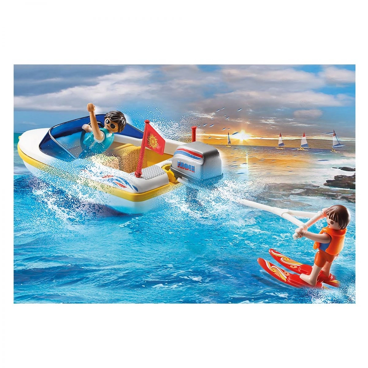 PLAYMOBIL ΦΟΡΤΗΓΑΚΙ ΜΕ ΤΡΕΙΛΕΡ ΚΑΙ ΤΑΧΥΠΛΟΟ 70534