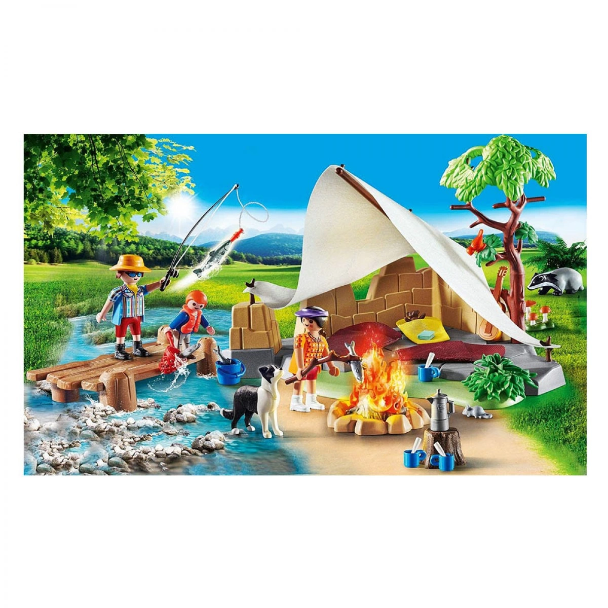 PLAYMOBIL ΚΑΤΑΣΚΗΝΩΣΗ ΣΤΗΝ ΕΞΟΧΗ 70743