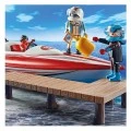 PLAYMOBIL ΑΓΩΝΙΣΤΙΚΟ ΤΑΧΥΠΛΟΟ ΣΚΑΦΟΣ ΜΕ ΜΟΤΕΡ 70744